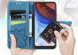 Θήκη με πτερύγιο για Oppo Reno 13 Pro, Butterfly, μπλε
