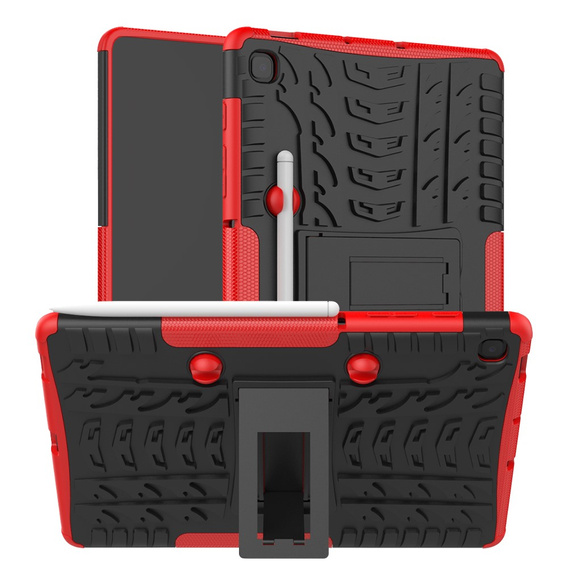 Θήκη για Samsung Galaxy Tab S6 Lite, Tire Armor, κόκκινη