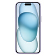 Θήκη για iPhone 15 Plus, Silicone Lite, μωβ