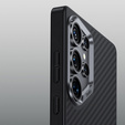 θήκη BENKS Kevlar για Samsung Galaxy S25, για MagSafe, Carbon Fiber, μαύρη