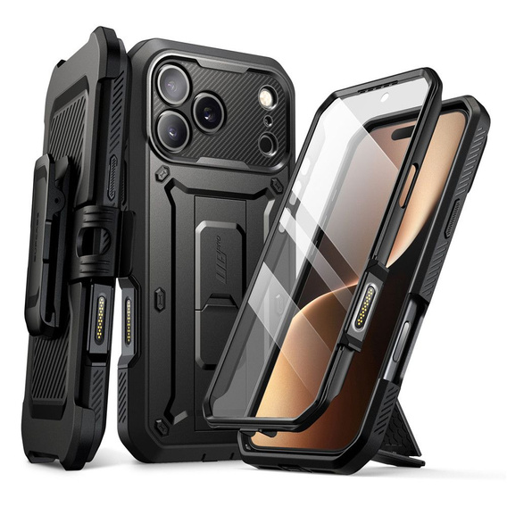 Θήκη Supcase για iPhone 17 Pro Max, Unicorn Beetle Pro, Μαύρο