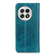 θήκη με πτερύγιο για OnePlus 13, Split Leather, πράσινη