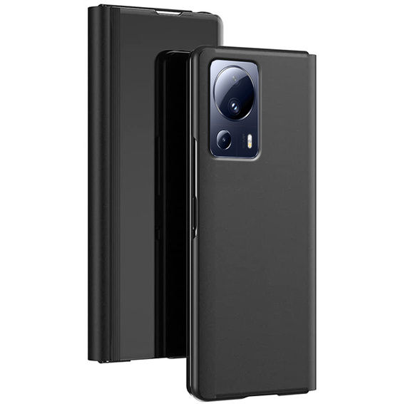 Θήκη για Xiaomi 13 Lite, Clear View, μαύρη