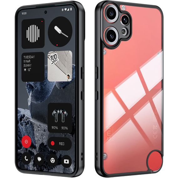 Θήκη για CMF Nothing Phone 2 Pro, Fusion Hybrid, διαφανής