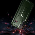 Θωρακισμένη θήκη για Samsung Galaxy S21 FE, Dexnor Full Body, πράσινη