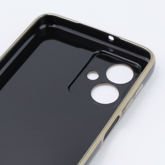 Θήκη για Motorola Moto G54 5G, Glamour CamShield, μαύρη
