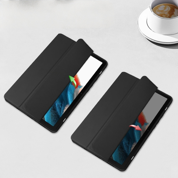 Θήκη για Samsung Galaxy Tab A9, Smartcase Hybrid, με χώρο για γραφίδα, μαύρη