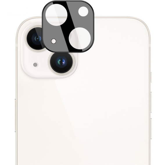IMAK Γυαλί κάμερας για iPhone 14 / 14 Plus, μαύρη