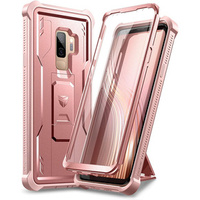 Θωρακισμένη θήκη για Samsung Galaxy S9 Plus, Dexnor Full Body, ροζ rose gold