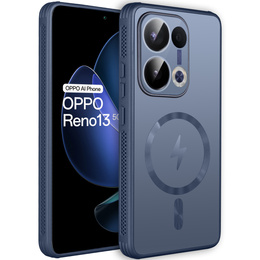 Θήκη για Oppo Reno 13, MagSafe, μπλε