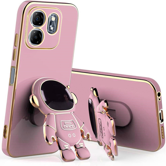 Θήκη για Infinix Hot 50i 4G, Astronaut, μωβ