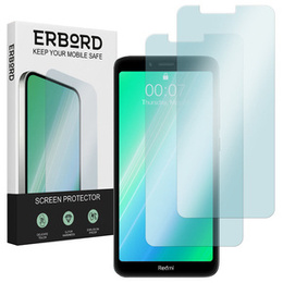 2x Μετριασμένο γυαλί για Xiaomi Redmi 7A, ERBORD 9H Hard Glass στην οθόνη