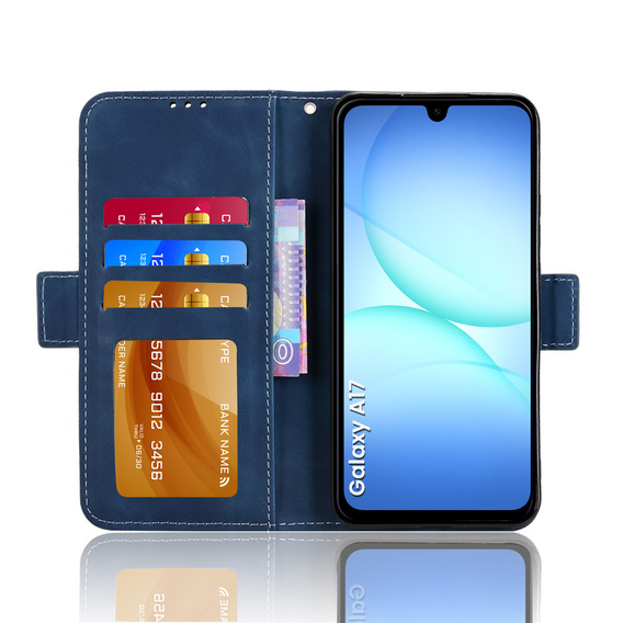 Θήκη πτερύγιο για Oppo Reno 14F, Υποδοχή κάρτας, πορτοφόλι, μαύρο