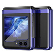 Θήκη για Samsung Galaxy Z Flip7 FE / Z Flip6, PC Case, διαφανής / μπλε
