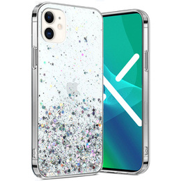 Θήκη για iPhone 11, Glittery, διαφανής