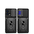 Θωρακισμένη θήκη για Motorola Edge 30 Fusion 5G, Camera Slide Card Slot, μαύρη