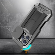 Θήκη για iPhone 16 Pro, R-JUST CamShield Slide, θωρακισμένη, μαύρη