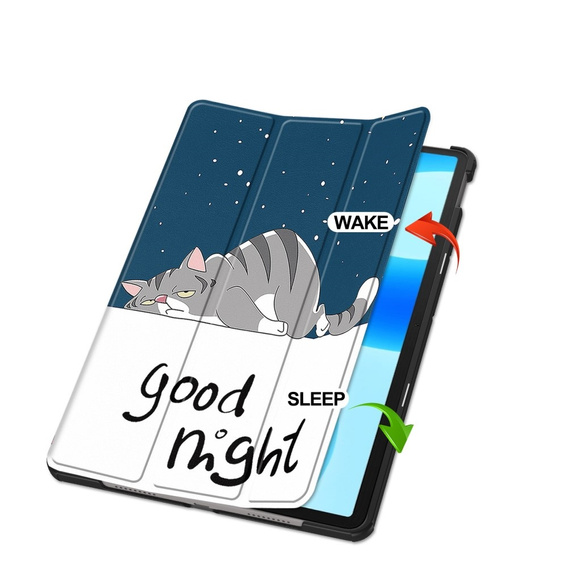 Θήκη για Huawei MatePad 11.5 2024, Smartcase, sleeping cat
