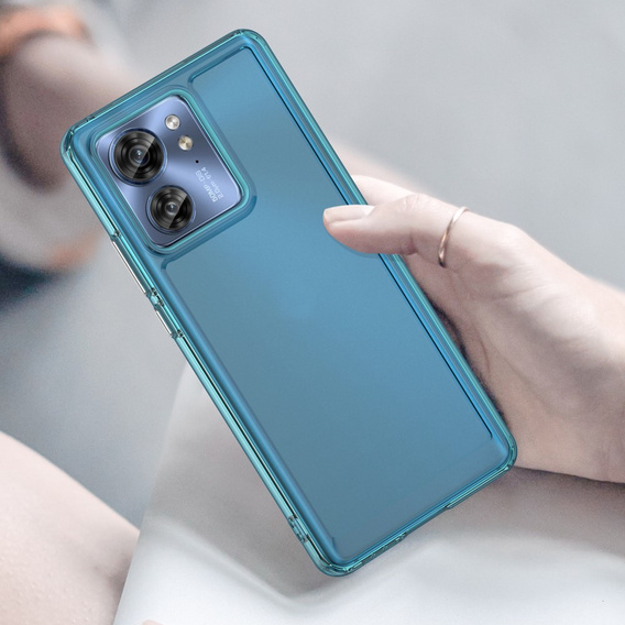 Θήκη για Motorola Edge 40, Fusion Hybrid, μπλε