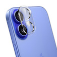 Μετριασμένο γυαλί για κάμερα για το iPhone 16 / 16 Plus, διαφανής