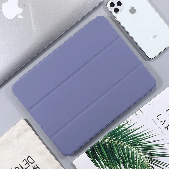 Θήκη για iPad Air 13" 2025/2024 (7/6 gen.), Smartcase με χώρο για γραφίδα, μωβ
