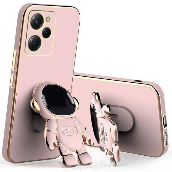 Θήκη για Xiaomi Poco X5 Pro 5G, Astronaut, ροζ rose gold