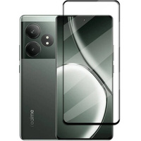 Μετριασμένο γυαλί 3D για Realme GT 6 / 6T, μαύρο πλαίσιο