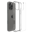 θήκη Spigen για iPhone 16 Pro Max, Ultra Hybrid, διαφανής + μετριασμένο γυαλί 9H
