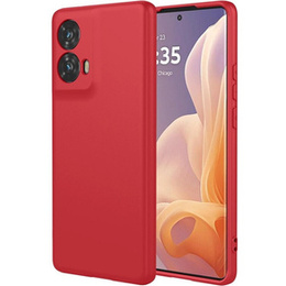 Θήκη για Motorola Moto G24 / G24 Power / G04, Silicone Lite, κόκκινη
