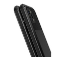 Love Mei Θήκη για iPhone 12 Pro Max, armored with glass, μαύρη