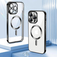 Θήκη για iPhone 13 Pro, Electro MagSafe, μαύρη + Γυαλί για την οθόνη