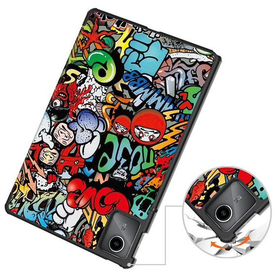 Θήκη για Lenovo Tab M11, Smartcase, graffiti