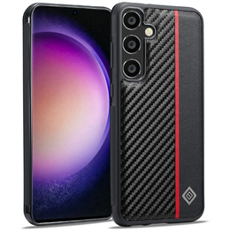 Θήκη LC.IMEEKE Carbon Fiber για Samsung Galaxy S26, μαύρη