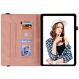 θήκη για το Lenovo Tab M9, Butterfly, ροζ