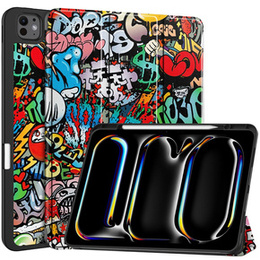 Θήκη για iPad Pro 13" 2024 (7 gen.), Smartcase, graffiti