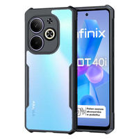 Θήκη για Infinix Hot 40i, AntiDrop Hybrid, μαύρη