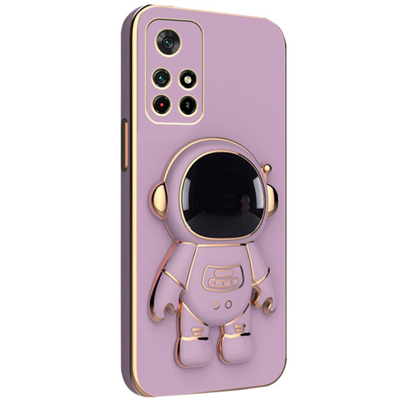 Θήκη για Xiaomi POCO M4 Pro 4G, Astronaut, μωβ