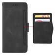 Θήκη με πτερύγιο για Google Pixel 8A, Card Slot, μαύρη