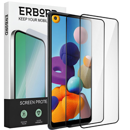 2x Κεραμικό υβριδικό γυαλί ERBORD για Samsung Galaxy A21S