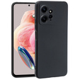 Θήκη για Xiaomi Redmi Note 12 4G, Silicone Lite, μαύρη