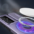 Θήκη για Samsung Galaxy S20 FE, Military Magnet, για MagSafe, μωβ