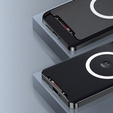 θήκη προστασίας κάμερας για το Motorola Edge 50 Pro 5G, CamShield MagSafe, μαύρη