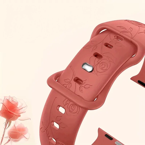 Λουράκι σιλικόνης για Apple Watch 1/2/3/4/5/6/7/8/9/SE 38/40/41/mm