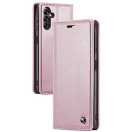 θήκη CASEME για Samsung Galaxy A14 5G, Waxy Textured, ροζ