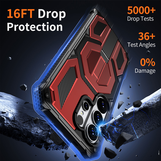 Προστατευτική θήκη με βάση συμβατή με MagSafe για Samsung Galaxy S26 Ultra