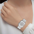 Ατσάλινο βραχιόλι για Apple Watch 1/2/3/4/5/6/7/8/SE/ULTRA 42/44/45/49 MM - ασημένια