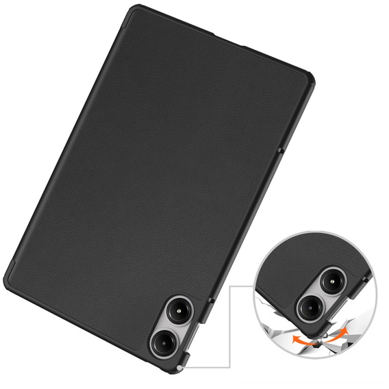 Θήκη για Xiaomi Redmi Pad Pro / Xiaomi Poco Pad, Smartcase, μαύρη