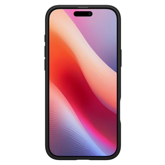 θήκη Spigen για iPhone 16 Pro, Ultra Hybrid, μαύρη + μετριασμένο γυαλί 9H