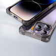 Θήκη για iPhone 14 Pro Max, ERBORD CornerShield, μαύρη