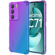 θήκη για το Realme C71, Gradient Dropproof, Μωβ / μπλε